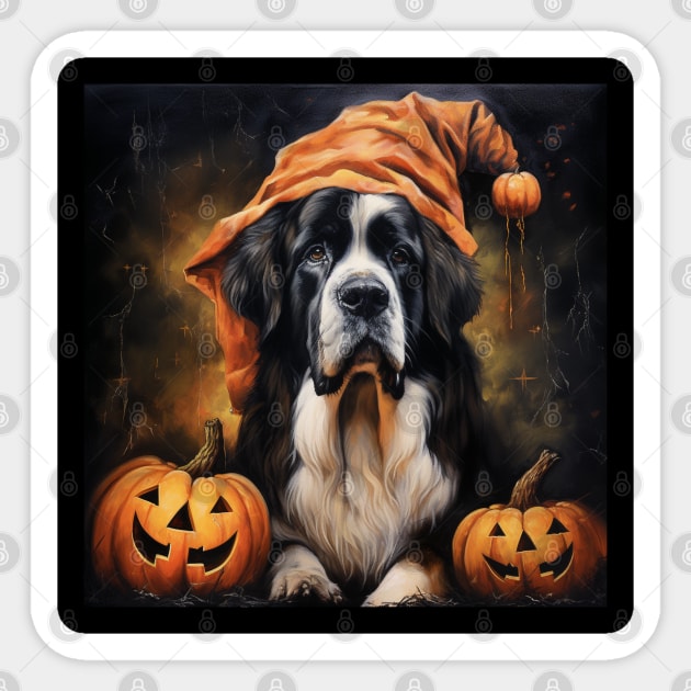 Bernand for Halloween Sticker by NatashaCuteShop